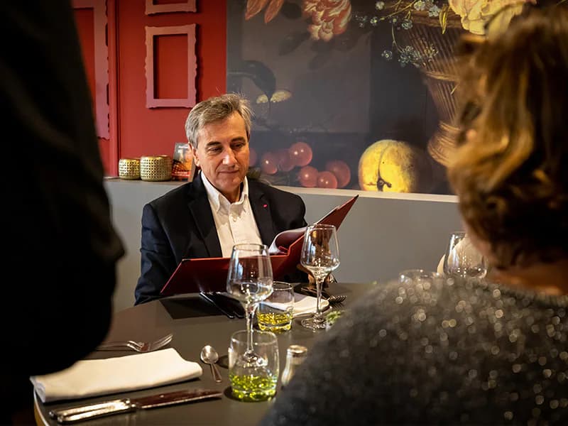 Un dîner dans la salle du RDV Volubilis